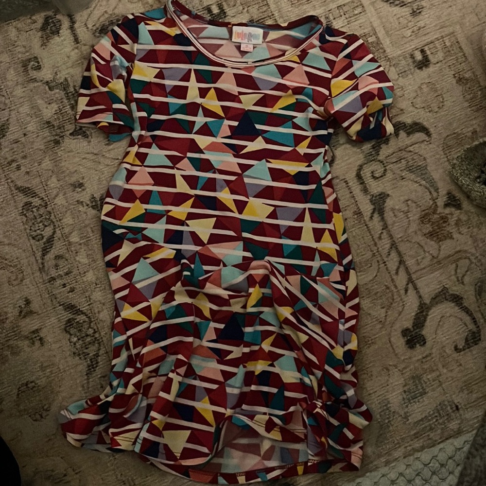 Girls lularoe dress 6